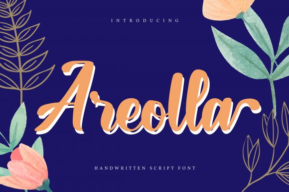 Areolla: A Premium Script Font for Elegant Design