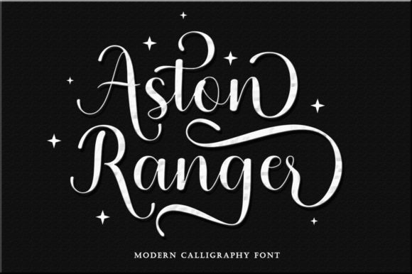 Aston Ranger: A Distinct Handwritten Font for Elegant Brands