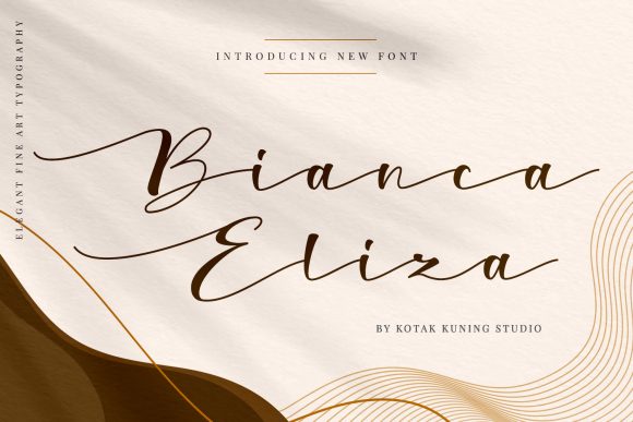 Bianca Eliza: A Digital Designer's Script Font for Personal Branding