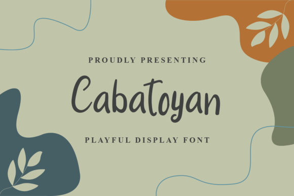 Boost Your Campaigns with Cabatoyan: A Versatile Handwritten Font