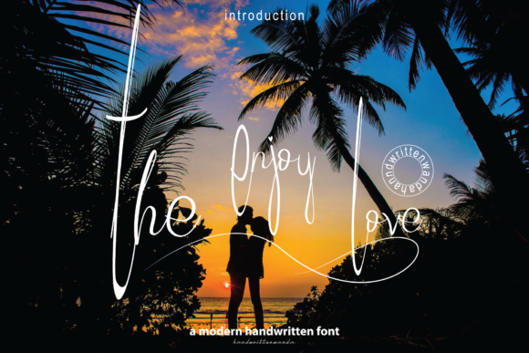 Bringing Life to Branding with The Enjoy Love Font