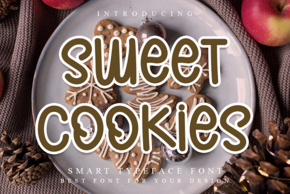 Designing with Sweet Cookies: A Handwritten Font for Creative Projects
