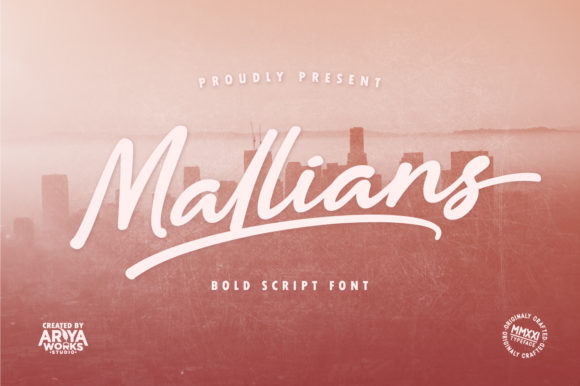 Discovering Mallians: A Handwritten Font for Editorial Charm