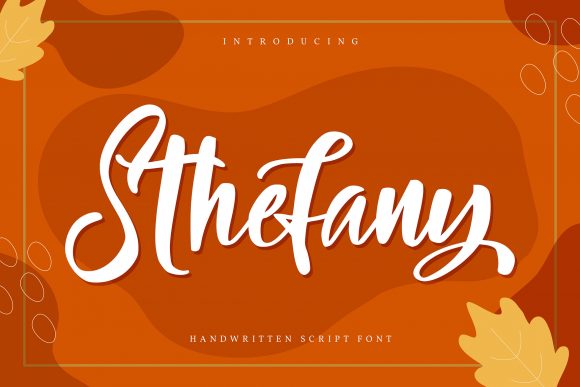 Elevate Your Brand with Sthefany: A Handwritten Script Font