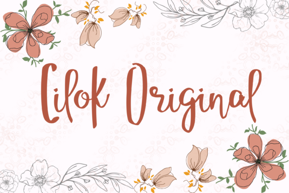 Elevate Your Web Design with Cilok Original Font