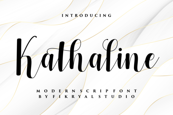 Enhance Your Brand with Kathaline: A Distinct Script Font