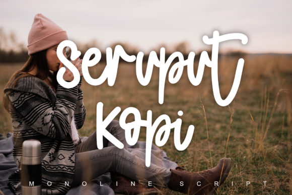 Enhance Your Web Design with Seruput Kopi Font