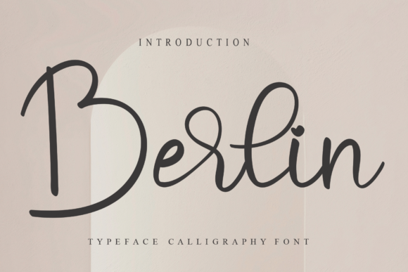 Exploring Berlin: A Handwritten Font for Elegant Branding
