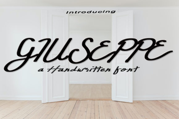 Giuseppe: A Handwritten Font for Editorial Charm