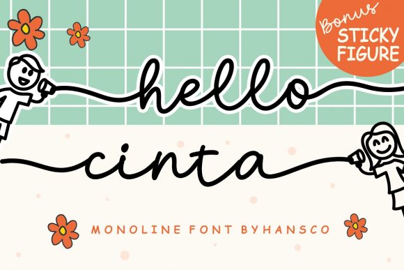 Hello Cinta: A Modern Script Font for Digital Brands