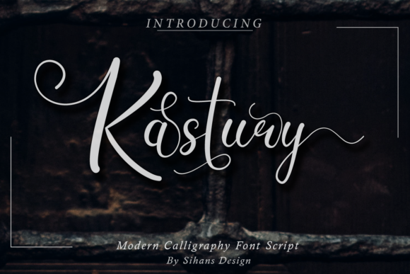 Kastury: A Charming Handwritten Font for Web Design