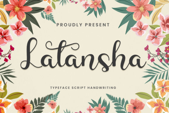 Latansha: A Romantic Script Font for Web Design