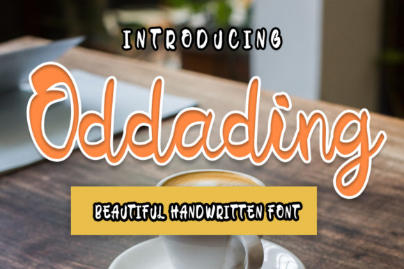 Oddading: The Perfect Handwritten Font for Creative Makers