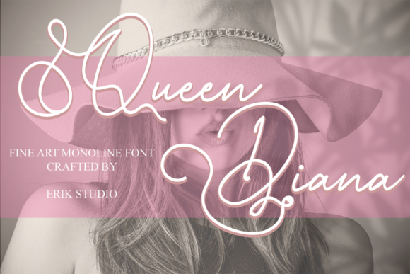 Queen Diana: An Elegant Handwritten Font for Web Design