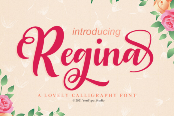 Regina: A Delicate and Elegant Handwritten Font for Web Design