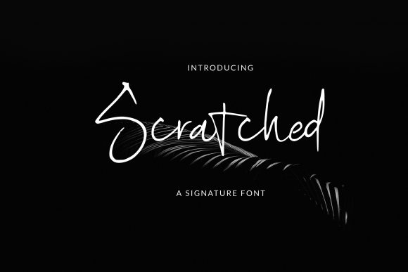 Scratched: A Handwritten Font Designed for Digital Impact