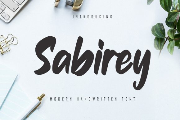 The Sabirey Font: Adding Personality to Your Business Brand