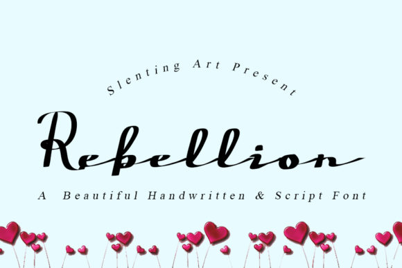 Transform Your Brand with the Elegant Rebellion Font