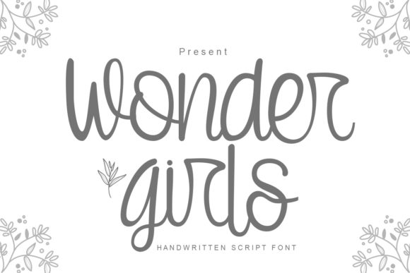 Transform Your Brand with Wonder Girls Script Font