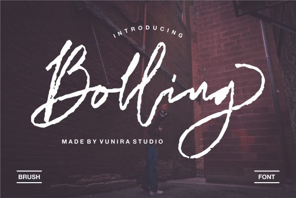 Unleash Creativity with Bolling: A Font for Impactful Campaigns
