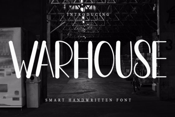 Warhouse: Your New Favorite Handwritten Font for Craft Projects